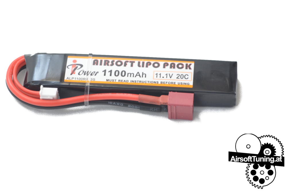 Stick - 11.1V - 1100mAh - 20C - Lipo - T-Plug Akku