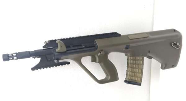 AUG A3 - Custom Nylon AUG mit Perun ETU, Begadi Rotary Hopup Unit