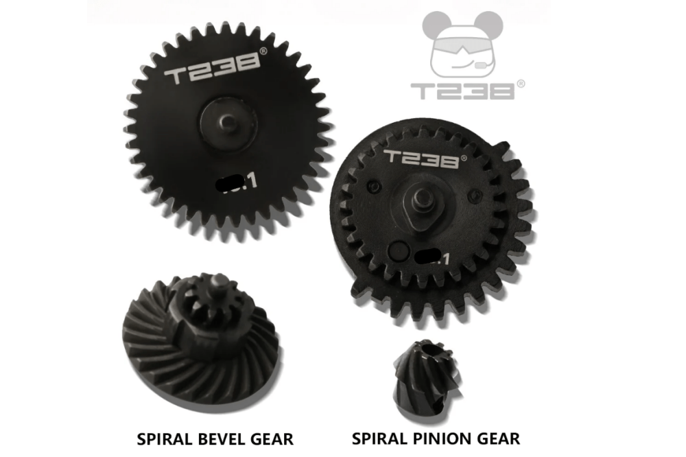 16:1 Gearset T238 Pro Spiral / Helical Gehärteter CNC Stahl