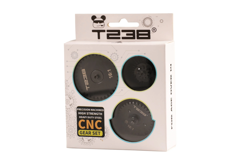 16:1 Gearset T238 Gehärteter CNC Stahl